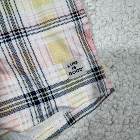 Life Is Good Sleep Drawstring Pajama Shorts Womens Size XL Lot Of 2 Comfy - Picture 2 of 9